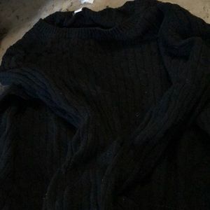 Black sweater